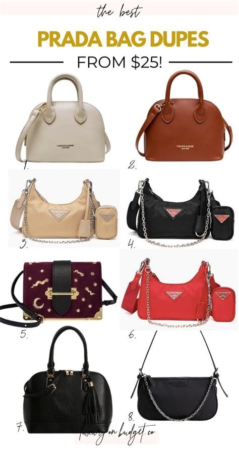 Prada Bag Dupes to Look Like Luxury On a Budget 